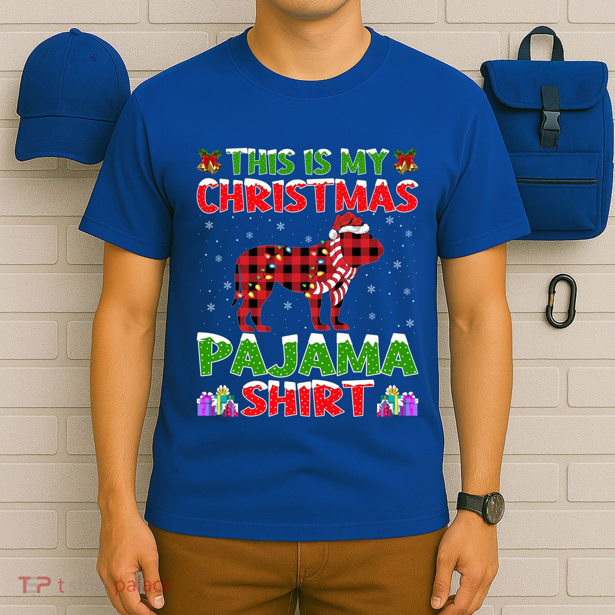 French Bulldog Dog Xmas Gift French Bulldog Christmas Funny Gift T-Shirt