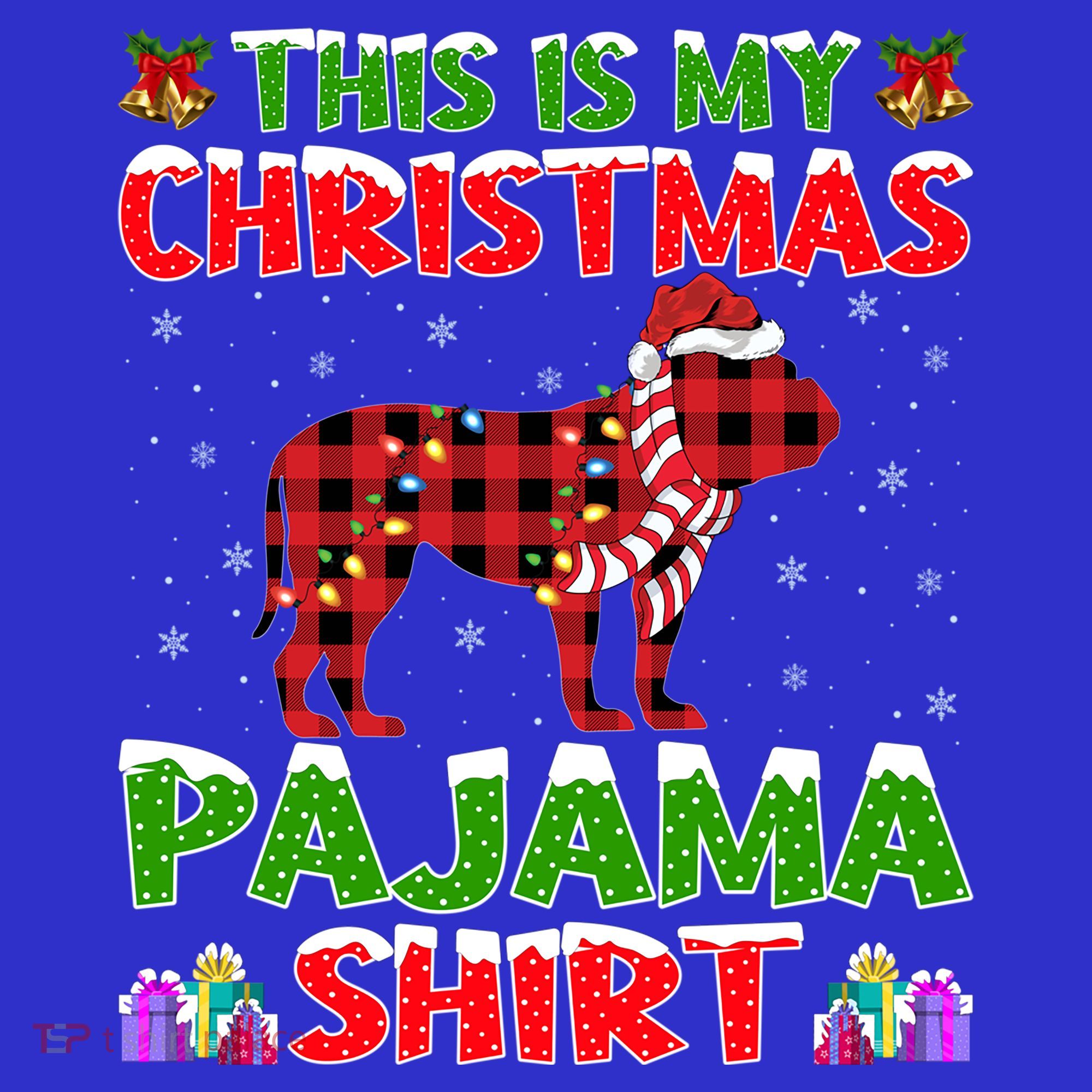 French Bulldog Dog Xmas Gift French Bulldog Christmas Funny Gift T-Shirt
