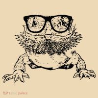 Funny Bearded Dragon Cute Reptile Lizard Nerdy Glass Animal Tote Bag thumb 4