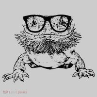Funny Bearded Dragon Cute Reptile Lizard Nerdy Glass Animal Tie-Dye T-Shirt thumb 2