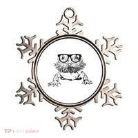 Funny Bearded Dragon Cute Reptile Lizard Nerdy Glass Animal Ornament thumb 0