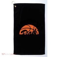 Funny Basketball Dad Gift For Basketball Player Golf Towel thumb 0