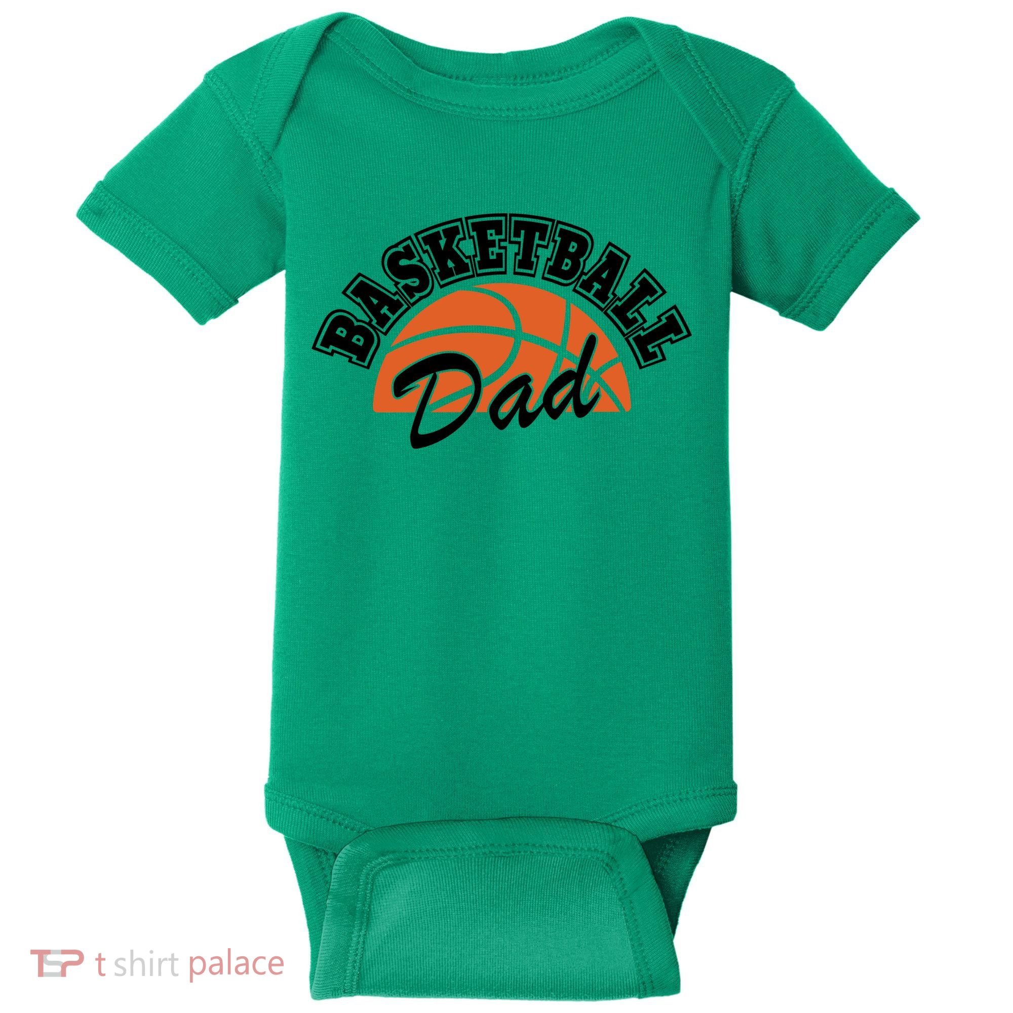 Funny Basketball Dad Gift For Basketball Player Baby Bodysuit