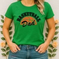 Funny Basketball Dad Gift For Basketball Player Women's T-Shirt thumb 2