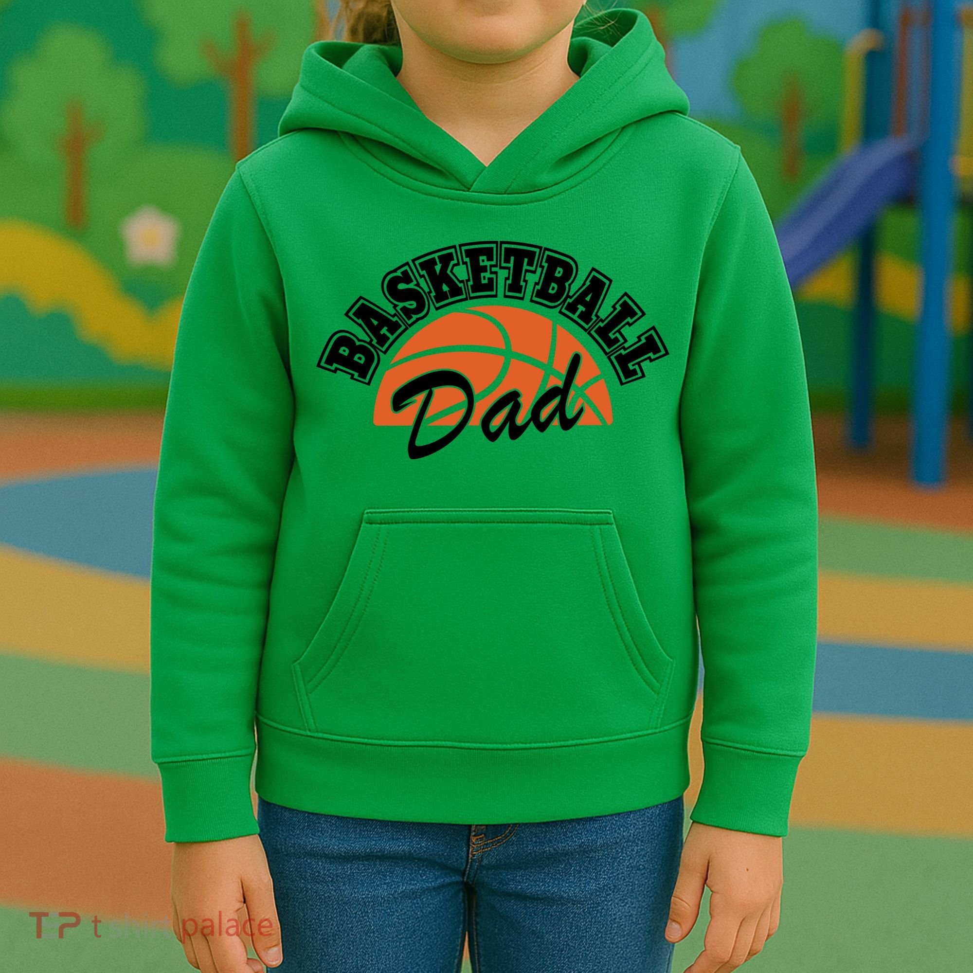 Funny Basketball Dad Gift For Basketball Player Kids Hoodie