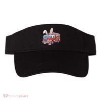 Firetruck Bunny Easter Easter Day Firefighter Visor thumb 0