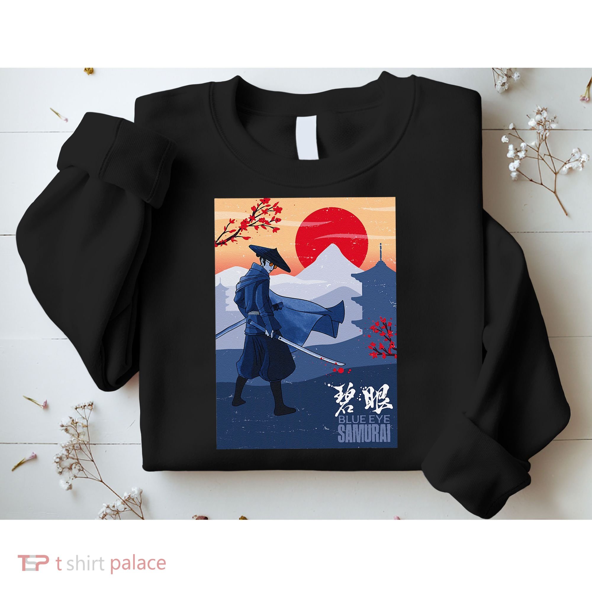 Funny Blue Eye Samurai Mizu Sweatshirt