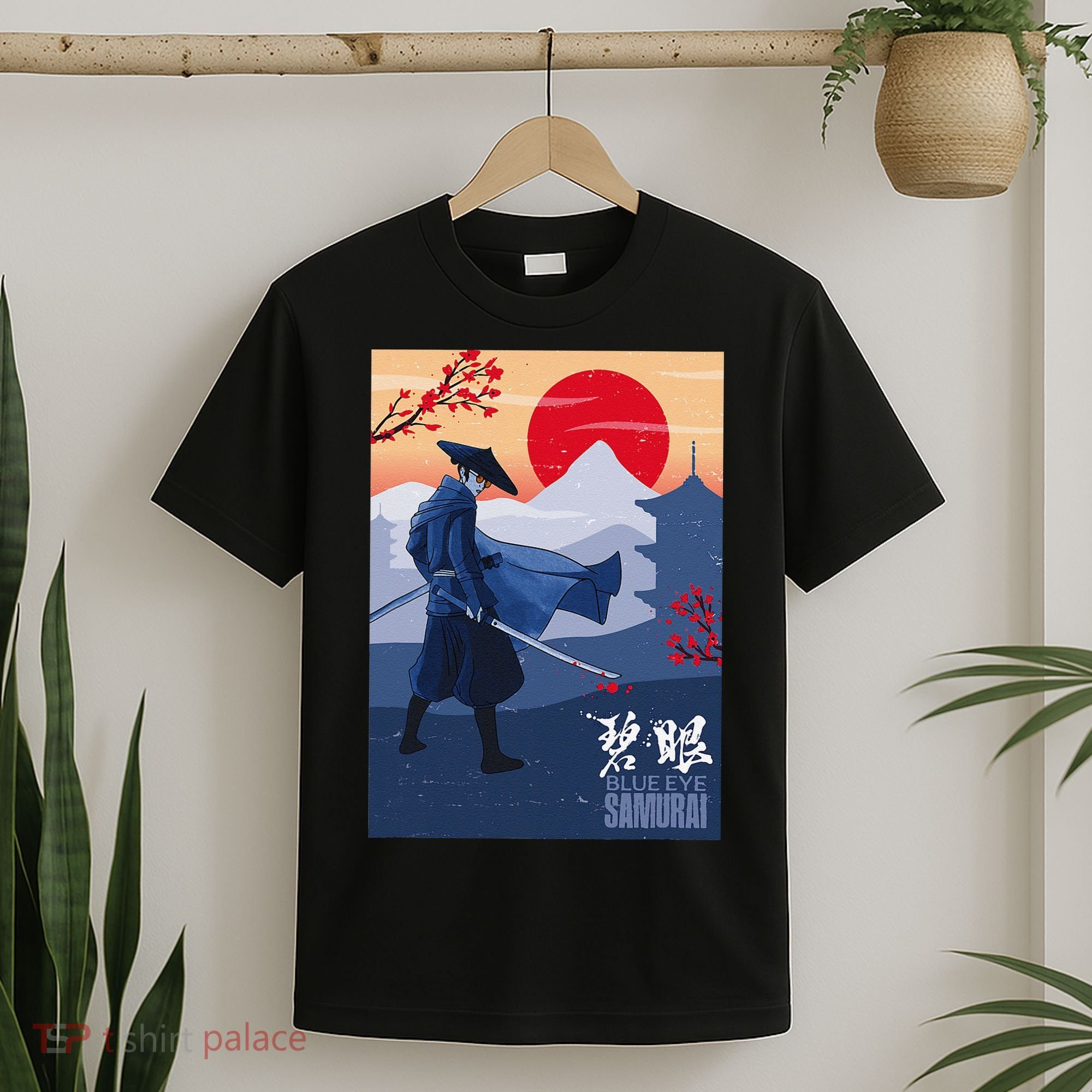 Funny Blue Eye Samurai Mizu T-Shirt