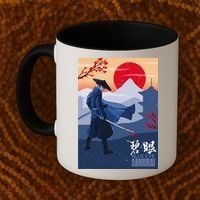Funny Blue Eye Samurai Mizu Coffee Mug thumb 2