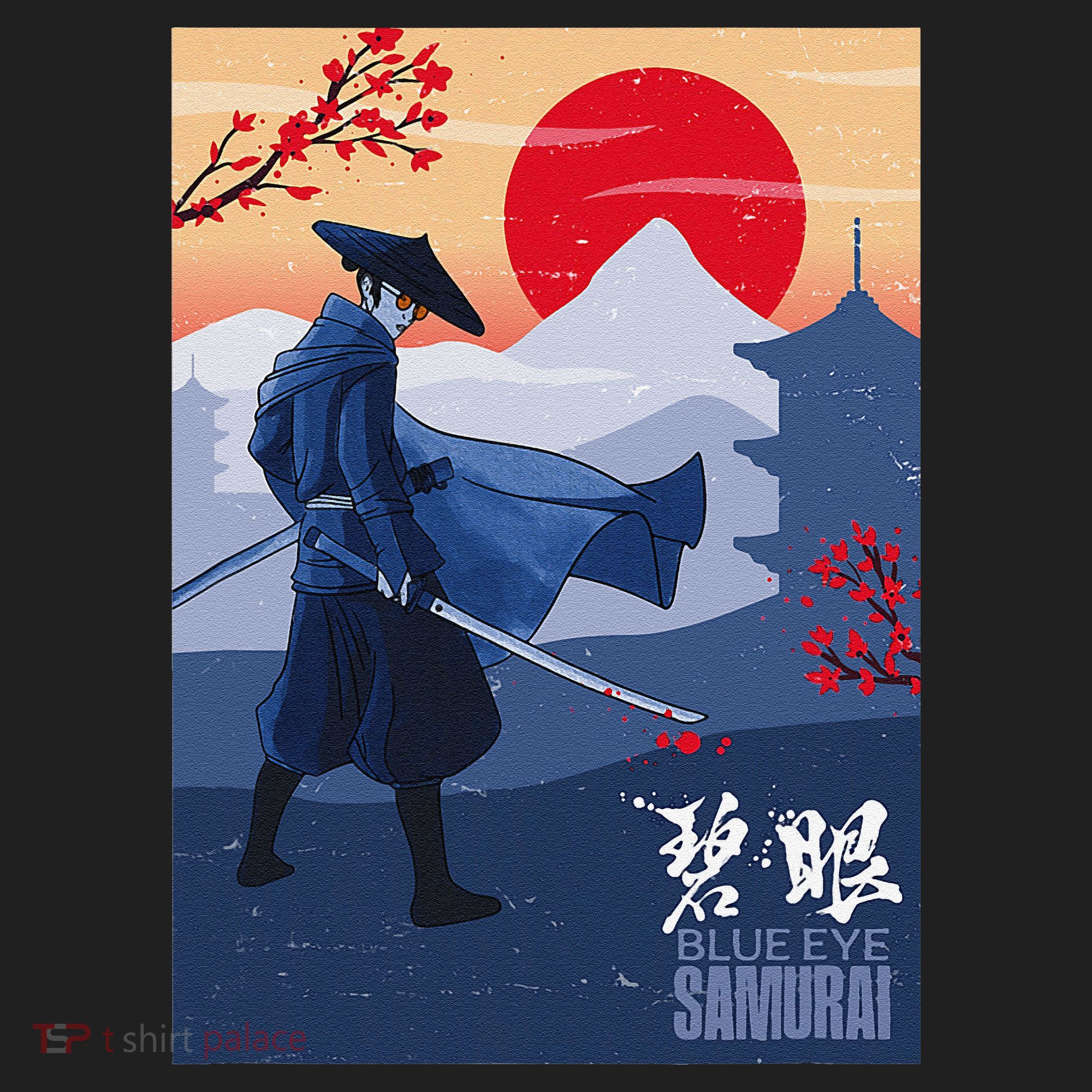 Funny Blue Eye Samurai Mizu Beanie