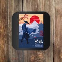 Funny Blue Eye Samurai Mizu Coaster thumb 0