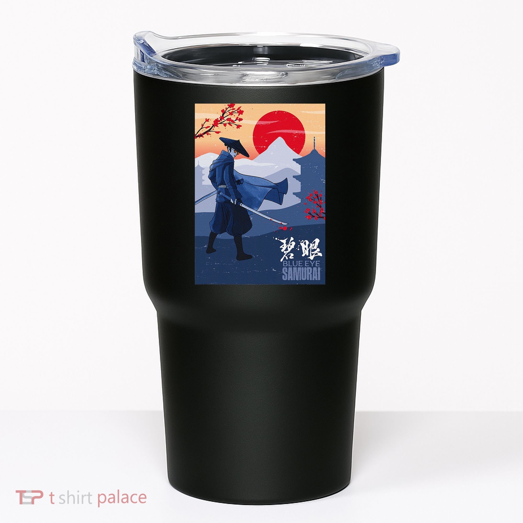 Funny Blue Eye Samurai Mizu Tumbler
