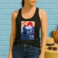 Funny Blue Eye Samurai Mizu Women's Tank Top thumb 2