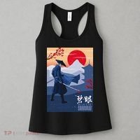 Funny Blue Eye Samurai Mizu Women's Tank Top thumb 3