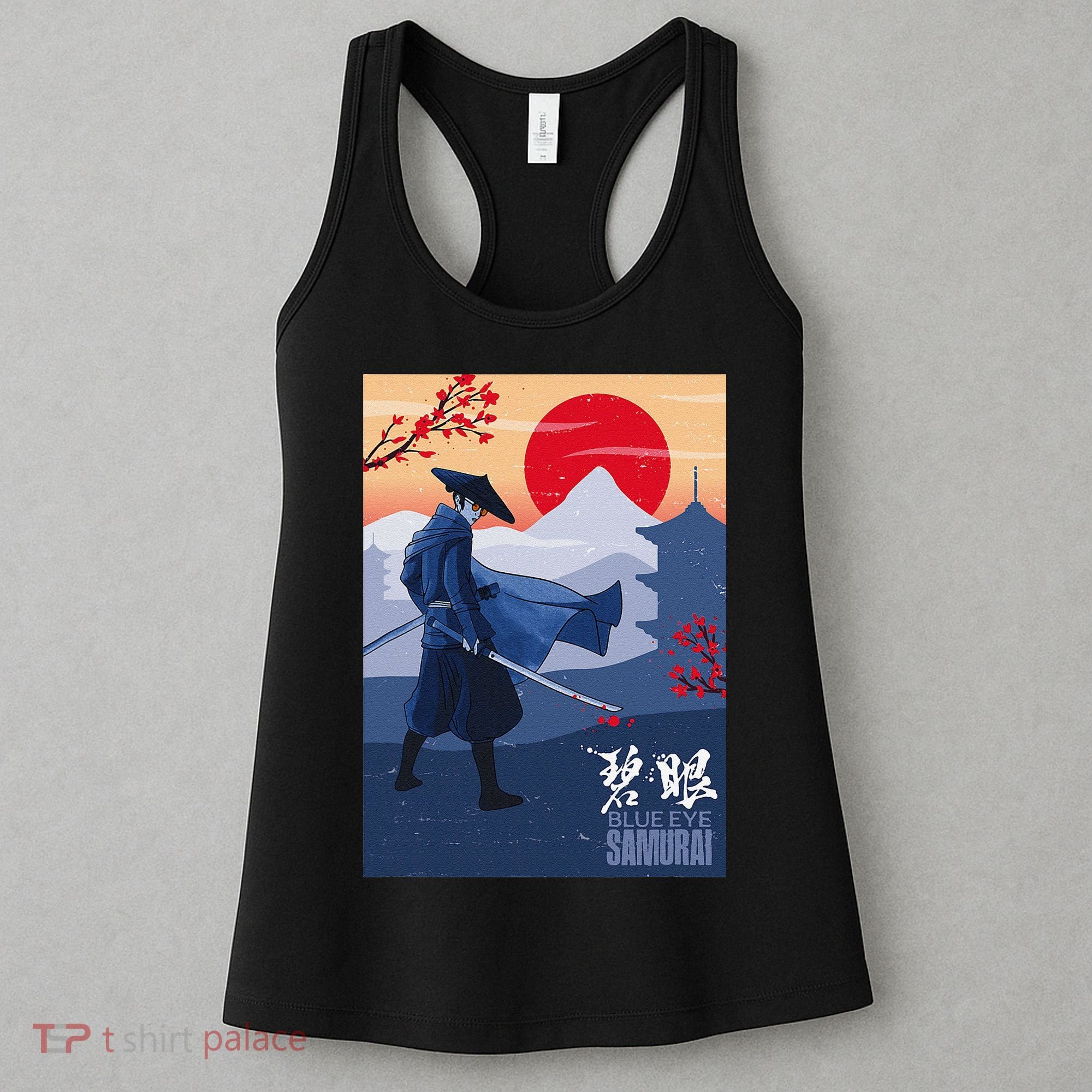 Funny Blue Eye Samurai Mizu Women's Tank Top