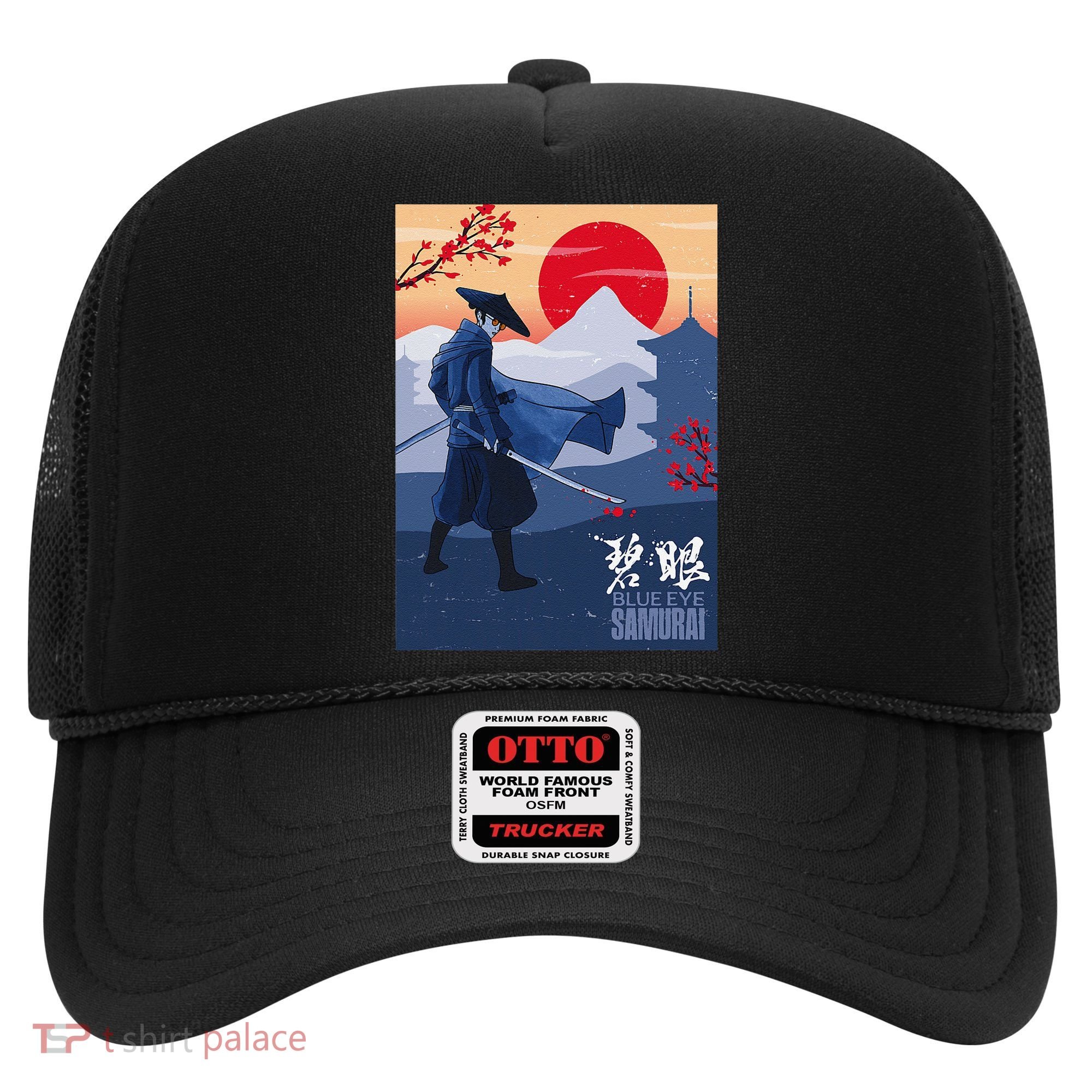 Funny Blue Eye Samurai Mizu Hat