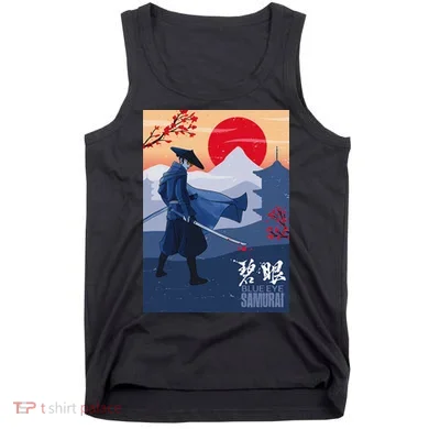 Funny Blue Eye Samurai Mizu Tank Top