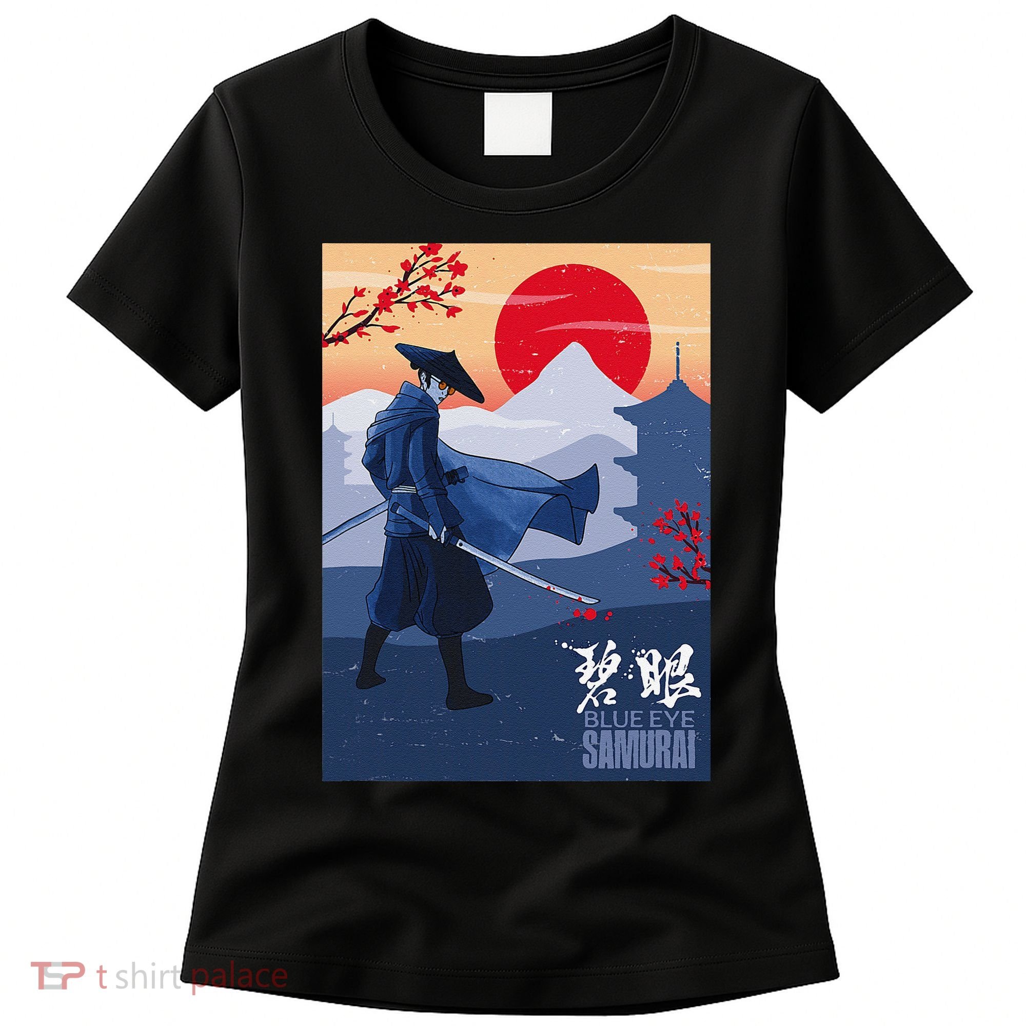 Funny Blue Eye Samurai Mizu Women's T-Shirt