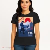 Funny Blue Eye Samurai Mizu Women's T-Shirt thumb 4