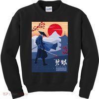 Funny Blue Eye Samurai Mizu Kids Sweatshirt thumb 0