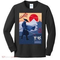 Funny Blue Eye Samurai Mizu Kids Long Sleeve Shirt thumb 0