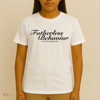 Fatherless Behavior Except My Dad Loves Me T-Shirt thumb 4