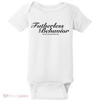 Fatherless Behavior Except My Dad Loves Me Baby Bodysuit thumb 0