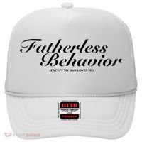 Fatherless Behavior Except My Dad Loves Me Hat thumb 0