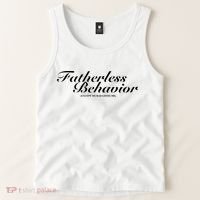 Fatherless Behavior Except My Dad Loves Me Tank Top thumb 2