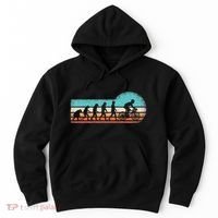 Funny Bicycle Evolution Mountain Bike Cyclist Cycling Bike Hoodie thumb 0