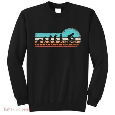 Funny Bicycle Evolution Mountain Bike Cyclist Cycling Bike Sweatshirt