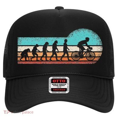 Funny Bicycle Evolution Mountain Bike Cyclist Cycling Bike Hat