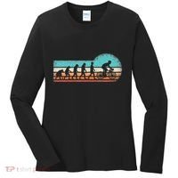 Funny Bicycle Evolution Mountain Bike Cyclist Cycling Bike Women's Long Sleeve Shirt thumb 0