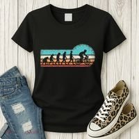 Funny Bicycle Evolution Mountain Bike Cyclist Cycling Bike Women's T-Shirt thumb 3
