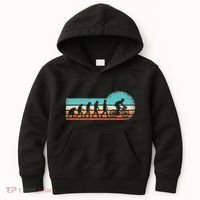 Funny Bicycle Evolution Mountain Bike Cyclist Cycling Bike Kids Hoodie thumb 0