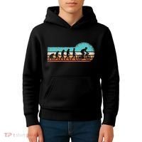 Funny Bicycle Evolution Mountain Bike Cyclist Cycling Bike Kids Hoodie thumb 4