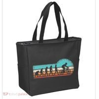 Funny Bicycle Evolution Mountain Bike Cyclist Cycling Bike Tote Bag thumb 2