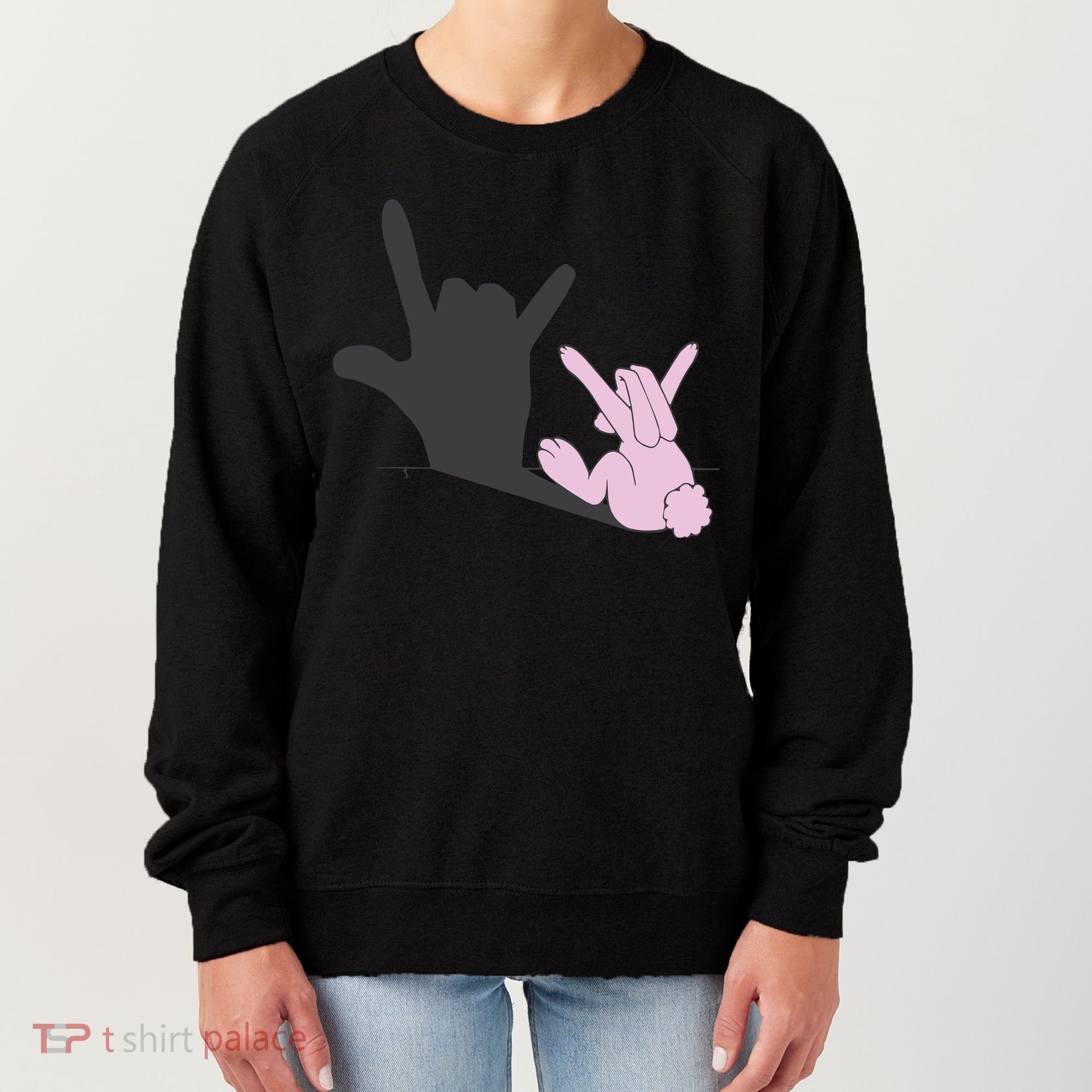 Funny Bunny Easter Day Women's Sweatshirt