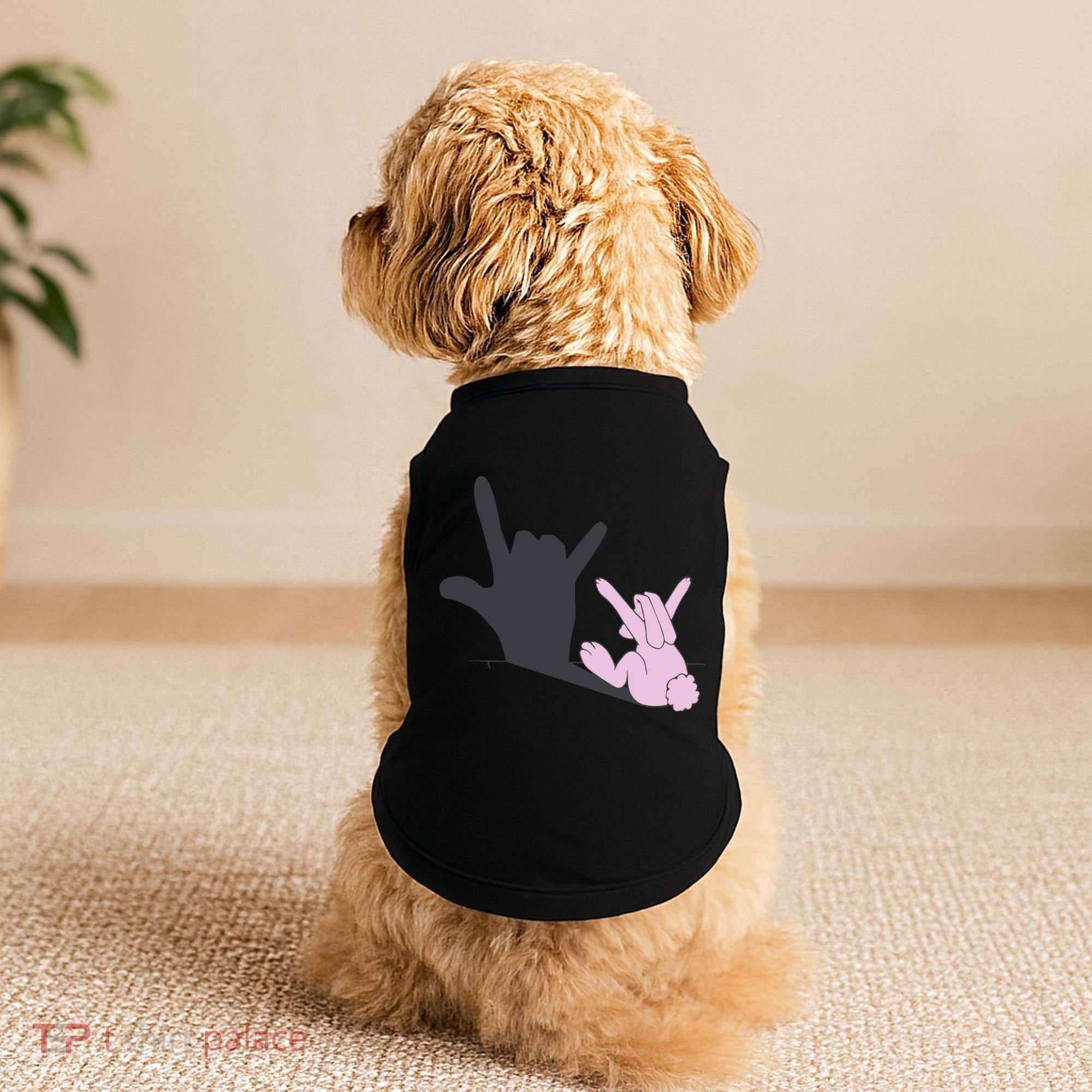 Funny Bunny Easter Day Doggie Tank