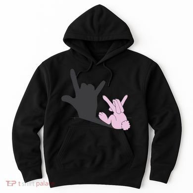 Funny Bunny Easter Day Hoodie
