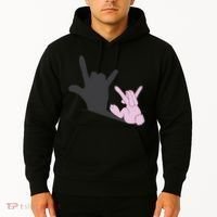 Funny Bunny Easter Day Hoodie thumb 2