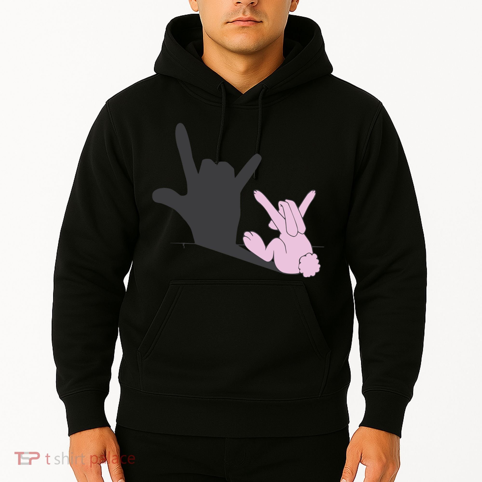Funny Bunny Easter Day Hoodie
