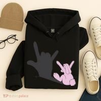 Funny Bunny Easter Day Hoodie thumb 4