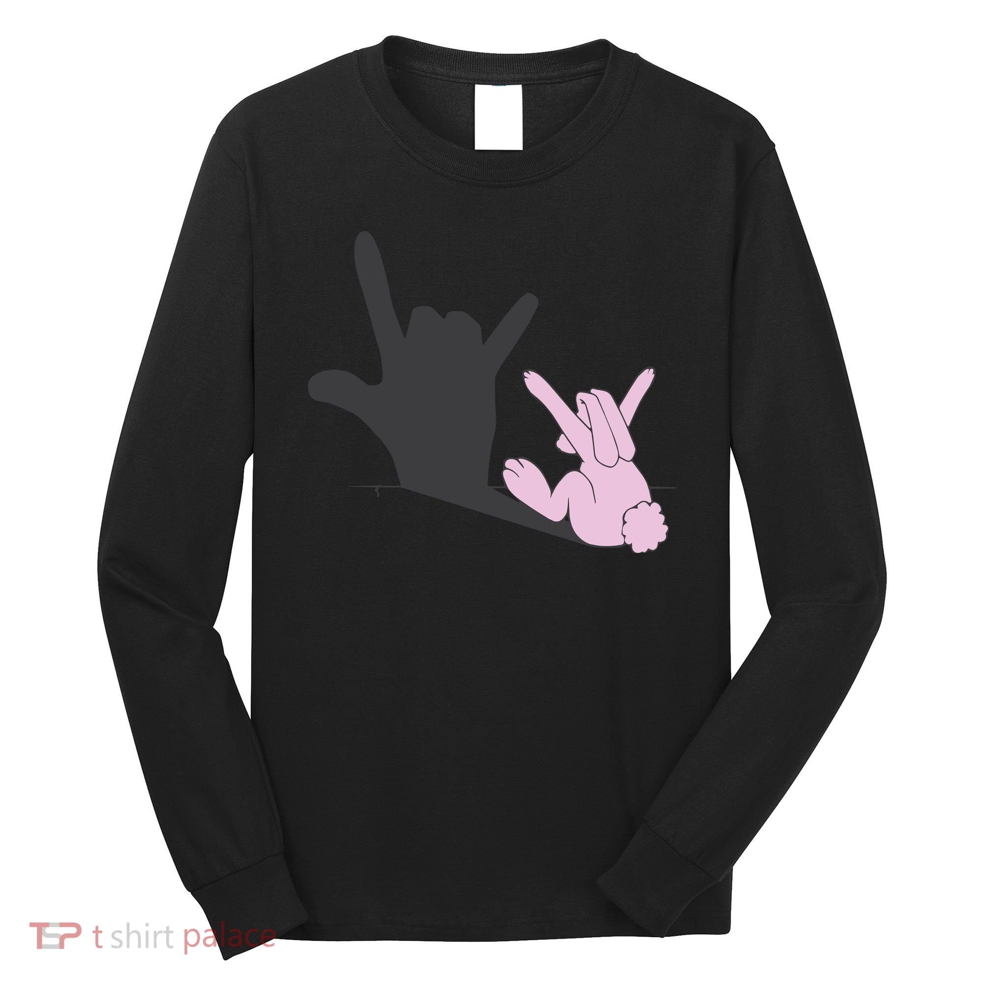 Funny Bunny Easter Day Long Sleeve Shirt