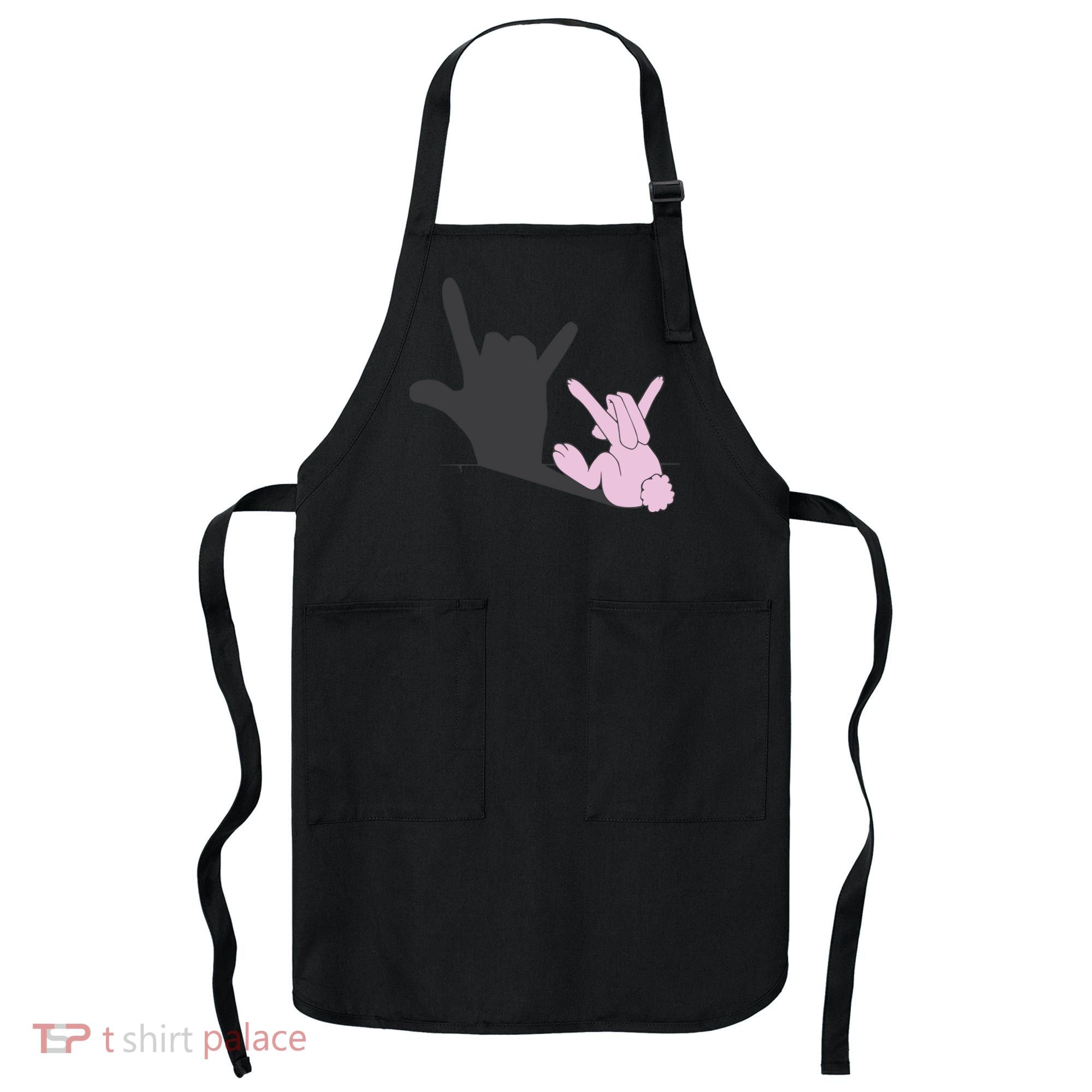 Funny Bunny Easter Day Apron