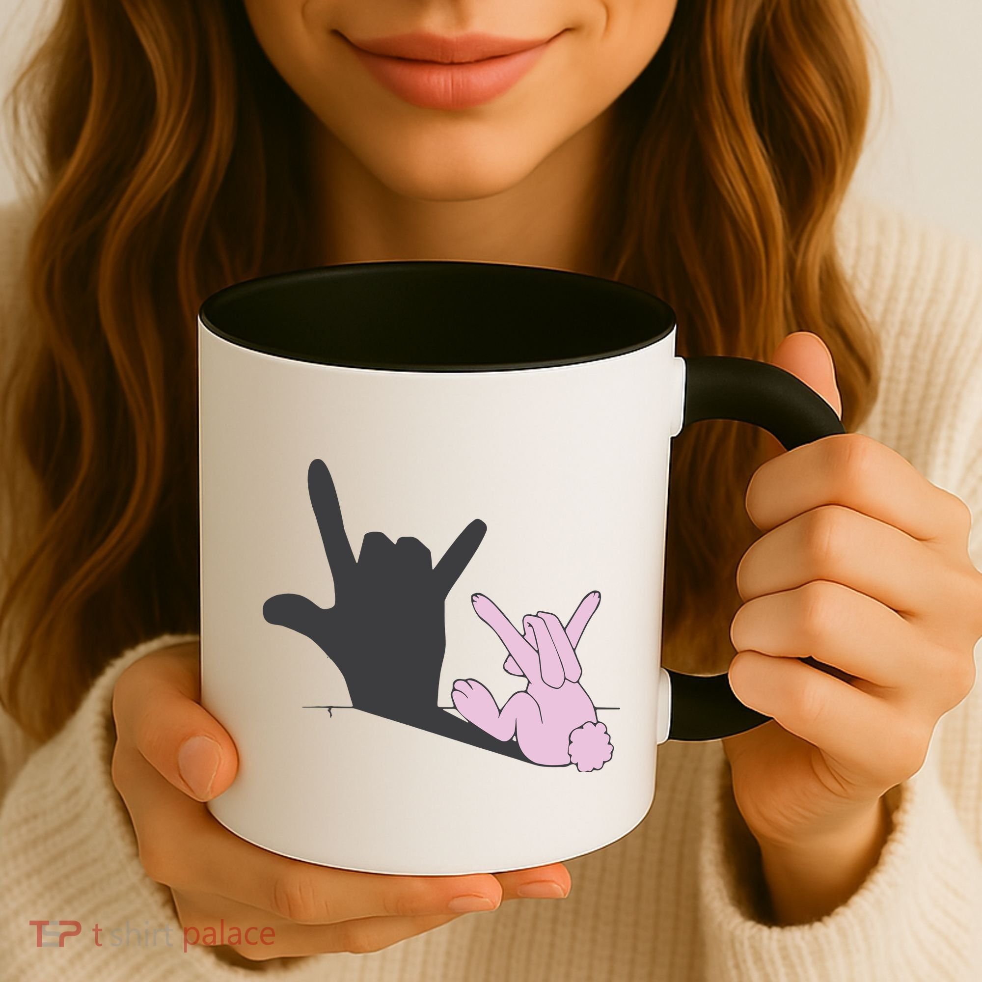 Funny Bunny Easter Day Coffee Mug