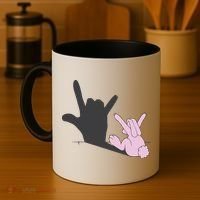 Funny Bunny Easter Day Coffee Mug thumb 4