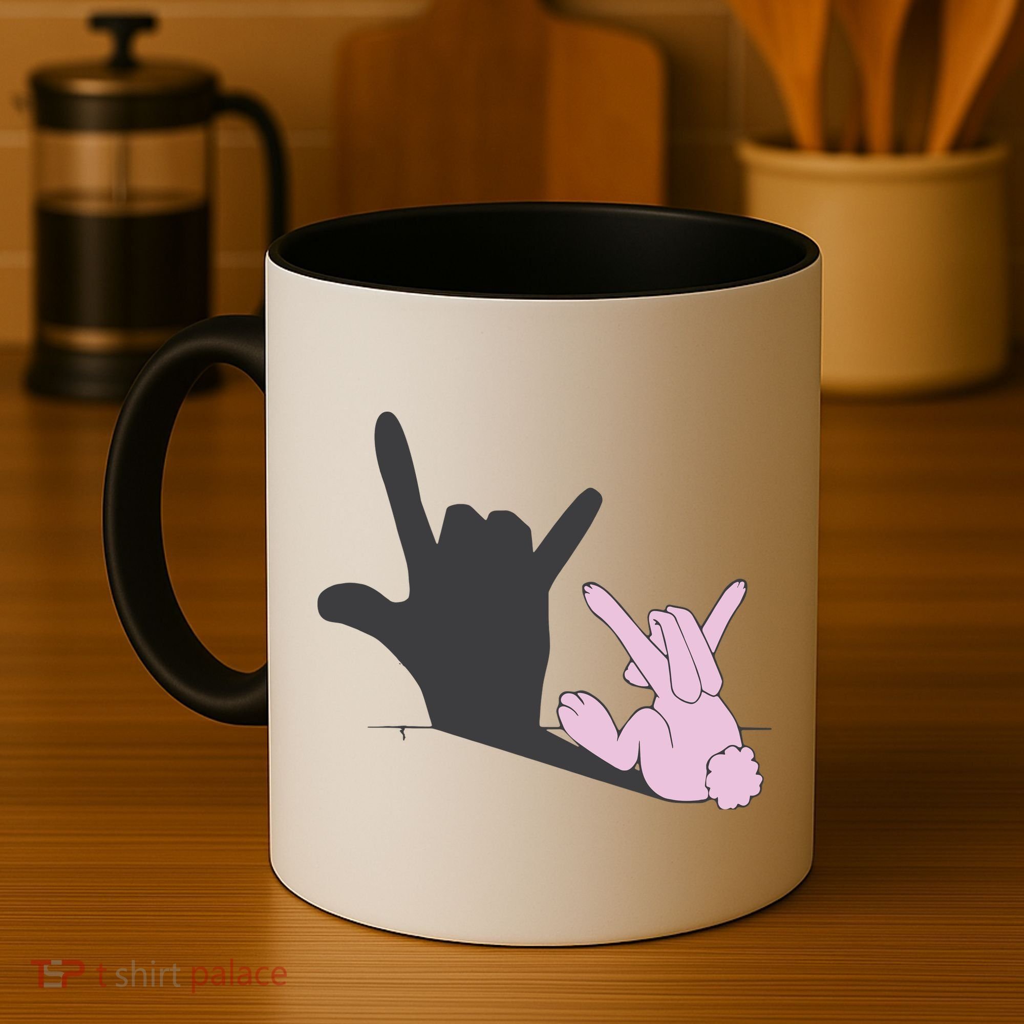 Funny Bunny Easter Day Coffee Mug