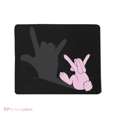 Funny Bunny Easter Day Mousepad