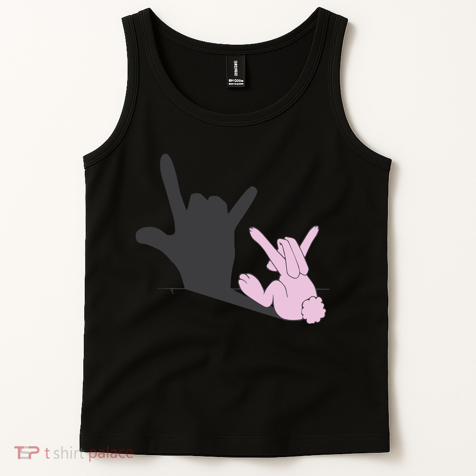 Funny Bunny Easter Day Tank Top